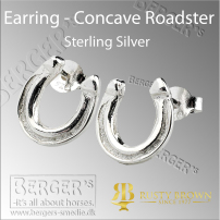 Øreringe - Concave roadster i Sterling Sølv