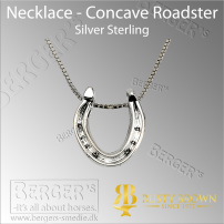 Halskæde -  Concave Roadster i Sterling Sølv