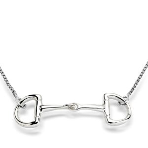 Rusty Brown Necklace Snaffel Bit WRB73 0