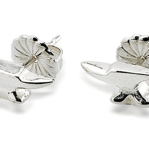 Rusty Brown Earrings Anvil tiny WRB74 0